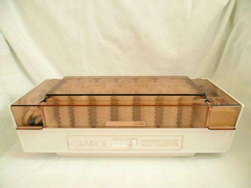 CLAIROL KINDNESS DELUXE 20 ELECTRIC HEATED HOT CURLERS ROLLERS WITH PINS! HYGIENICALLY CLEAN!