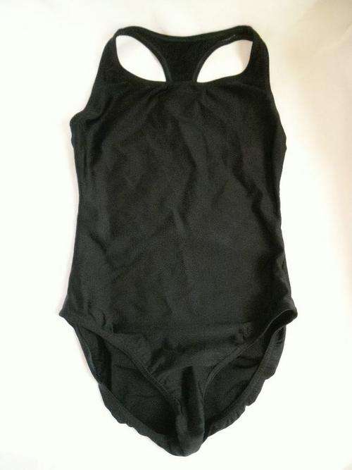 BLACK DANCE LEOTARD BY ACTION FASHION CAPE TOWN, SIZE 34 - 36