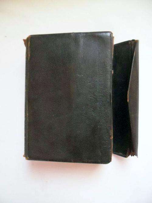 ANTIQUE 1876 GILT EDGED RARE BOHEMIAN CLUB MEMBERS BIBLE REFERENCES AMERICAN BIBLE SOCIETY N. Y.