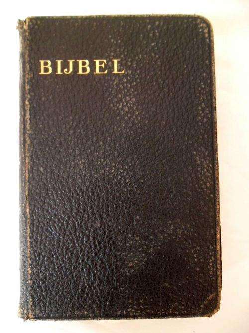 1903 ANTIQUE FULL BIBLE DUTCH GENERAAL STATEN BIJBEL WITH GILT EDGES, ENSCHEDE & BRANDT - AMSTERDAM