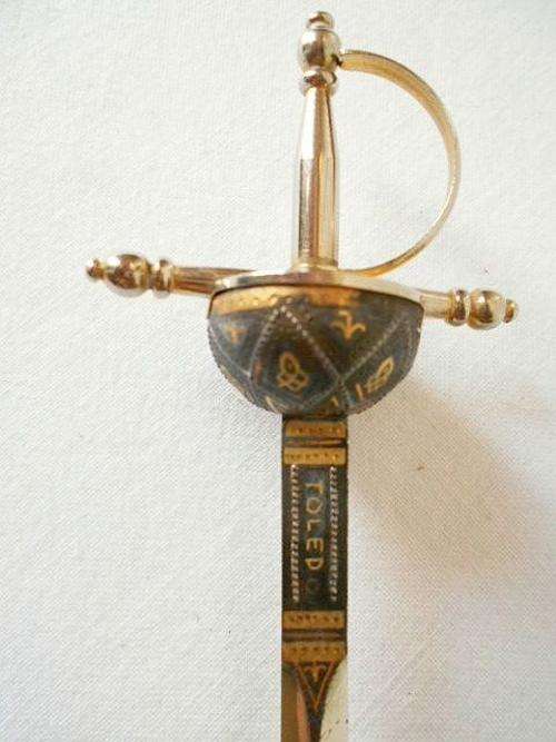 *TOLEDO* SWORD LETTER OPENER, ALMOST LIKE NEW!