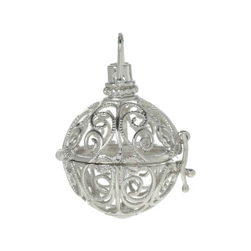 MEXICAN ANGEL CALLER - BOLA - HARMONY BALL - WISH BOX PENDANT - FITS 16mm BALLS - 39x25mm