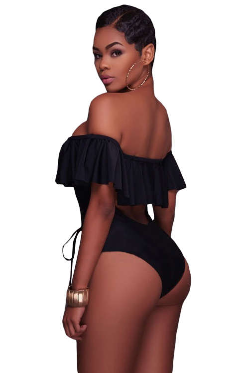 ONE PIECE SWIMSUIT RUFFLE - S/M/L/XL/2XL