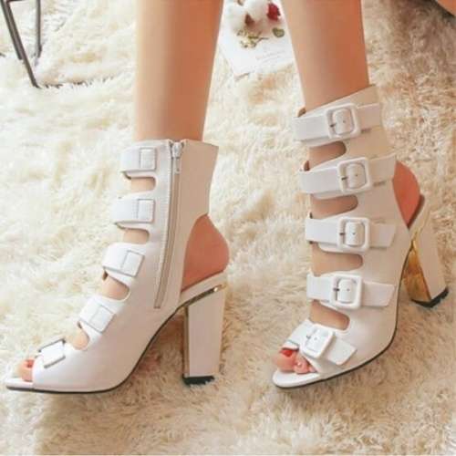 GLADIATOR HIGH HEEL SANDALS