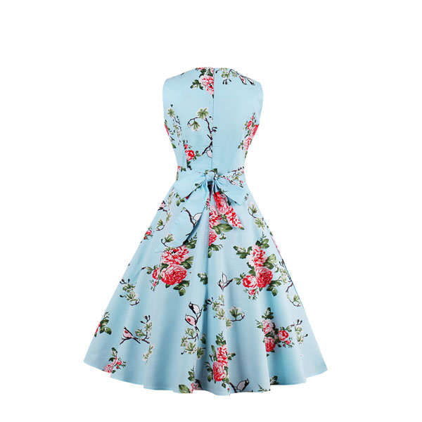 FLORAL VINTAGE DRESS