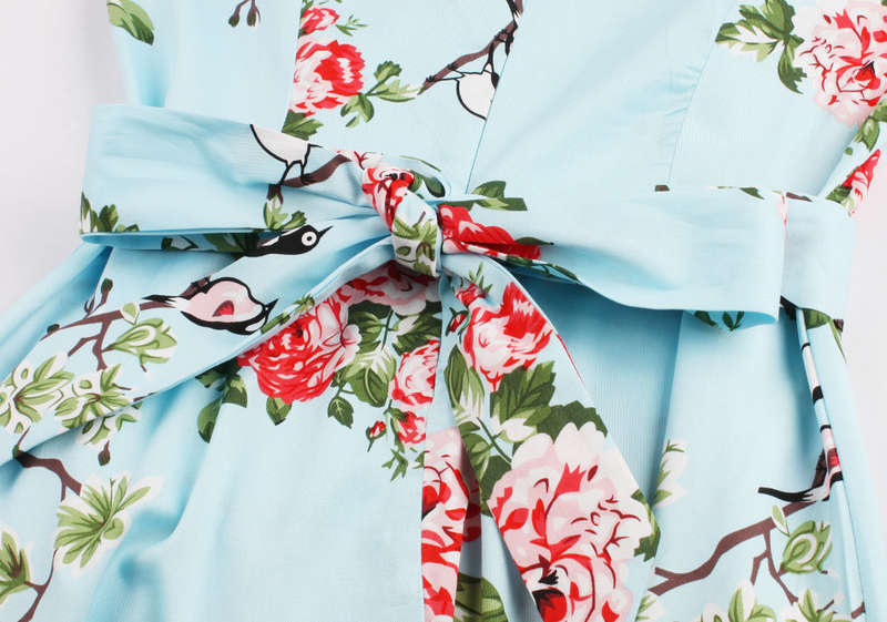 FLORAL VINTAGE DRESS