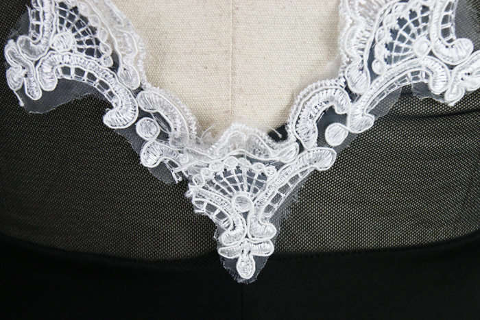 Local Stock Black Lace Evening Dresses