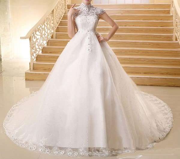 WEDDING DRESSES/WEDDING DRESS/ WHITE WEDDING DRESS