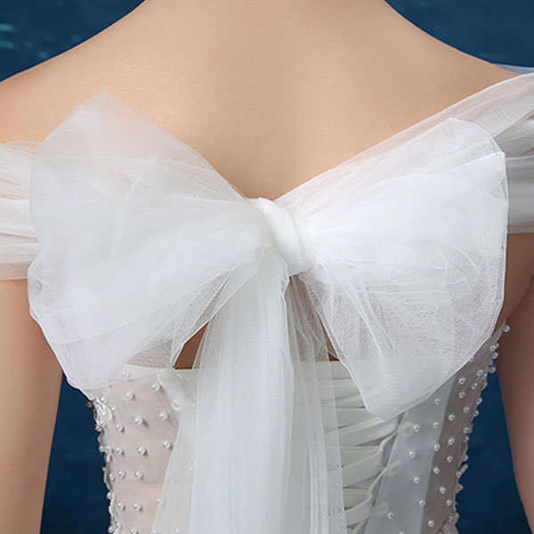 WEDDING DRESSES/WEDDING DRESS/ WHITE WEDDING DRESS