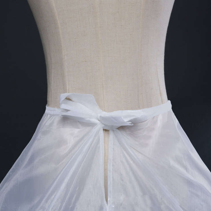 Local Stock White Adjustable Three Hoop Wedding Dress Petticoat