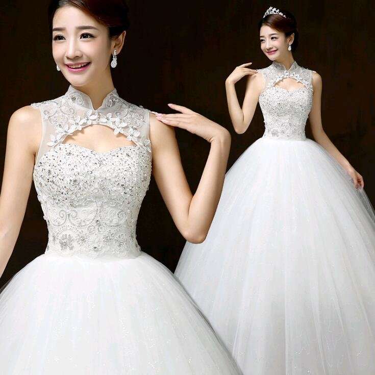 WEDDING DRESSES/WEDDING DRESS/WHITE WEDDING DRESS - FREE SHIPPING