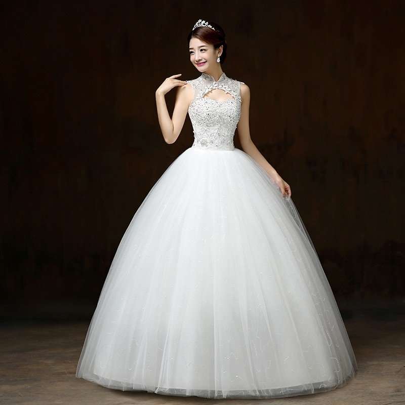 WEDDING DRESSES/WEDDING DRESS/WHITE WEDDING DRESS - FREE SHIPPING