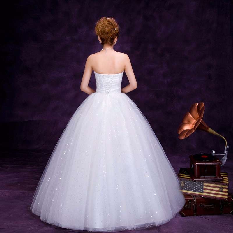 WEDDING DRESSES/WEDDING DRESS/WHITE WEDDING DRESS - FREE SHIPPING