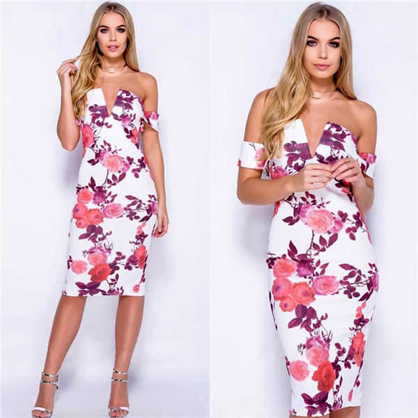 BODYCON DRESSES/BODYCON DRESS/WOMENS BODYCON DRESS/PRINTED BODYCON DRESS