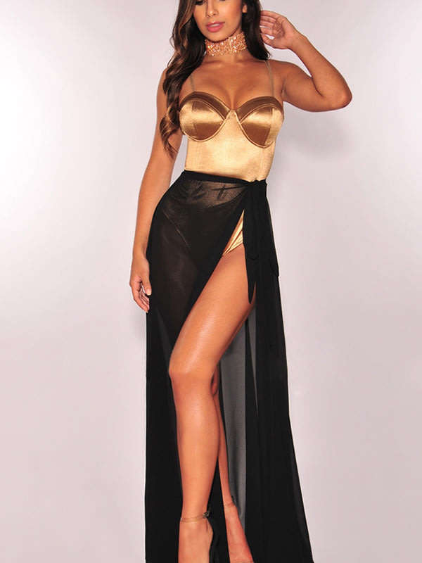 BODYSUITS/BODYSUIT/GOLD BODYSUIT/BUSTIER BODYSUIT/PADDED BODYSUIT/SLEEVELESS BODYSUIT/SEXY BODYSUIT