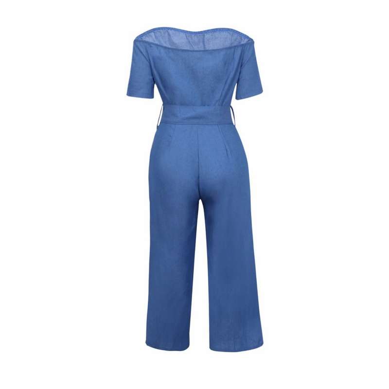 JUMPSUITS/JUMPSUIT/DENIM JUMPSUITS/OFF SHOULDER JUMPSUITS/THREE QUARTER JUMPSUITS/ZIPPER JUMPSUITS