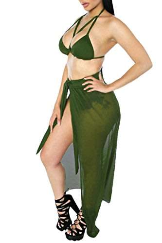 BIKINI SWIMSUIT/GREEN BIKINI SWIMSUIT/THREE PIECE BIKINI SWIMSUIT/BIKINI SWIMSUIT SET