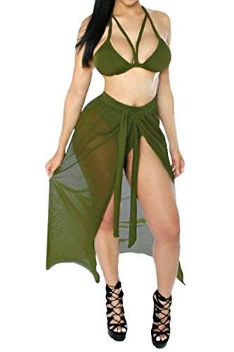 BIKINI SWIMSUIT/GREEN BIKINI SWIMSUIT/THREE PIECE BIKINI SWIMSUIT/BIKINI SWIMSUIT SET