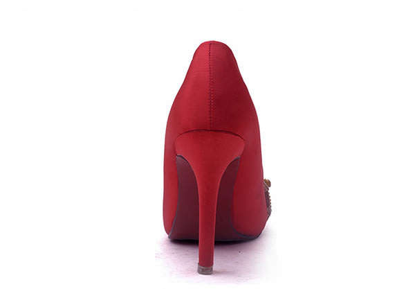 BRIDAL SHOES/BRIDAL PUMP SHOES/RED BRIDAL SHOES/BEADED BRIDAL SHOES/BRIDAL WEDDING SHOES