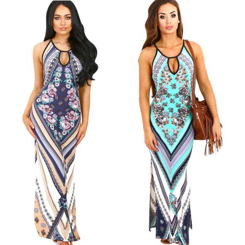 MAXI DRESSES/MAXI DRESS/NAVY MAXI DRESS/VINTAGE MAXI DRESS/FLORAL MAXI DRESS/SLEEVELESS MAXI DRESS