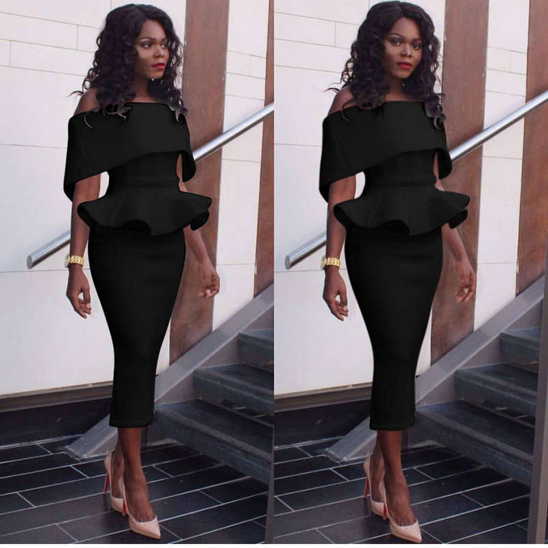 Peplum robe store