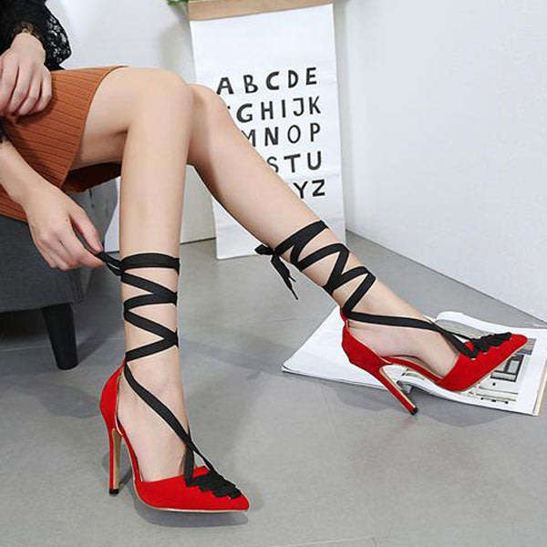 SHOES/WOMENS SHOES/RED SHOES/PUMP SHOES/SUEDE SHOES/STILETTO SHOES/SEXY SHOES/POINTED SHOES/SHOES