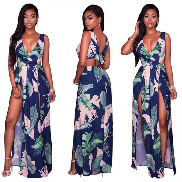 DRESSES/DRESS/BLUE DRESS/MAXI DRESS/FEATHER DRESS/BEACH DRESS/PARTY DRESS/SUMMER DRESS/SEXY DRESS