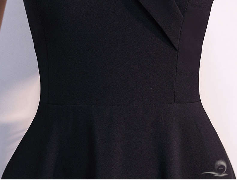 Black Off Shoulder Womens Evening Dresses