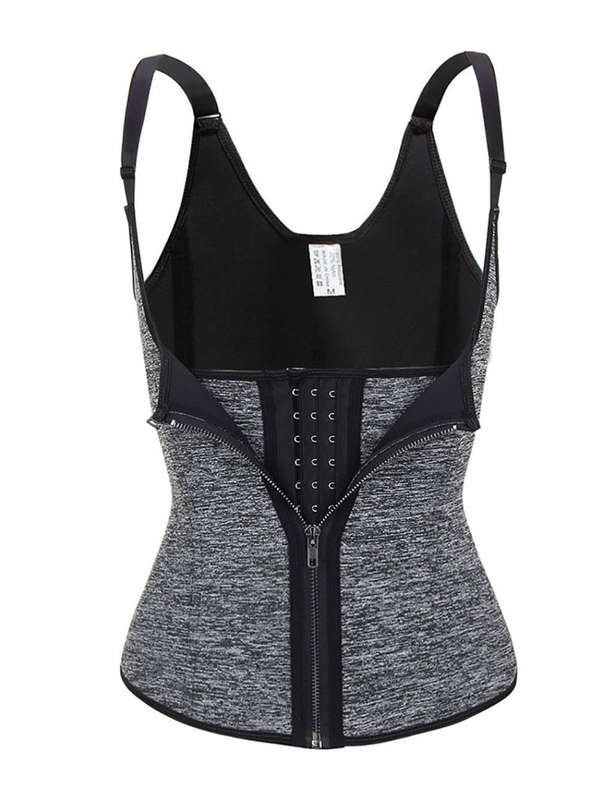 Womens grey waist trainers shapewear
