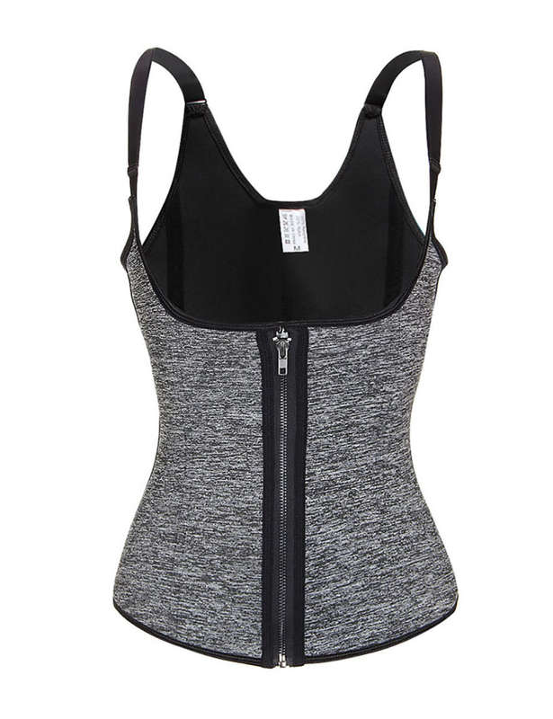 Womens grey waist trainers shapewear