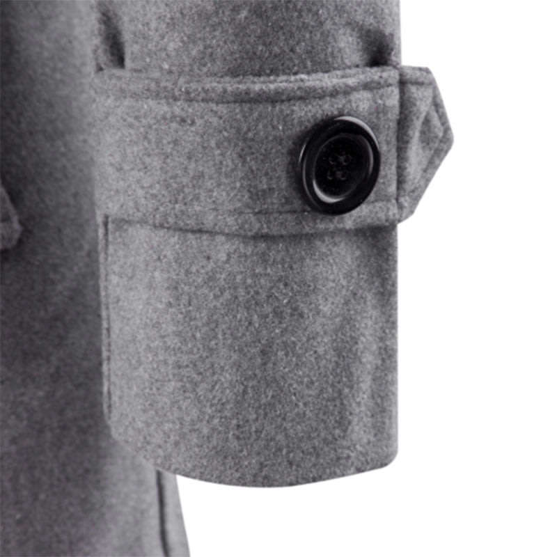 Men's Grey Trench Coat