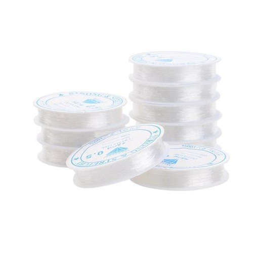 Cord, Thread, Magic Stretch Elastic Crystal Tec Thread For Beading Clear, 0.5mm (16M)