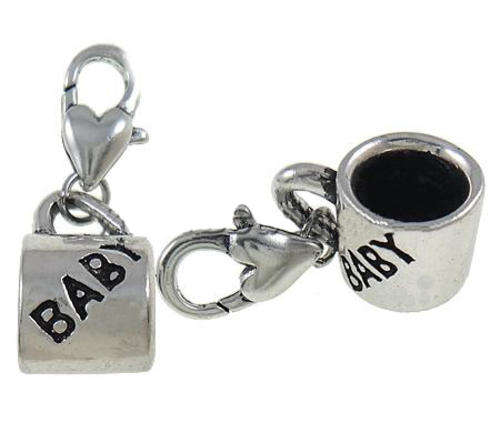 CHARMS - CLIP ON - BABY MUG