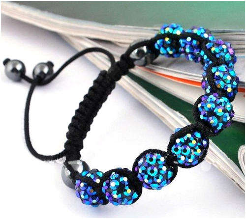 SHAMBALLA FASHION BRACELETS - ROYAL BLUE