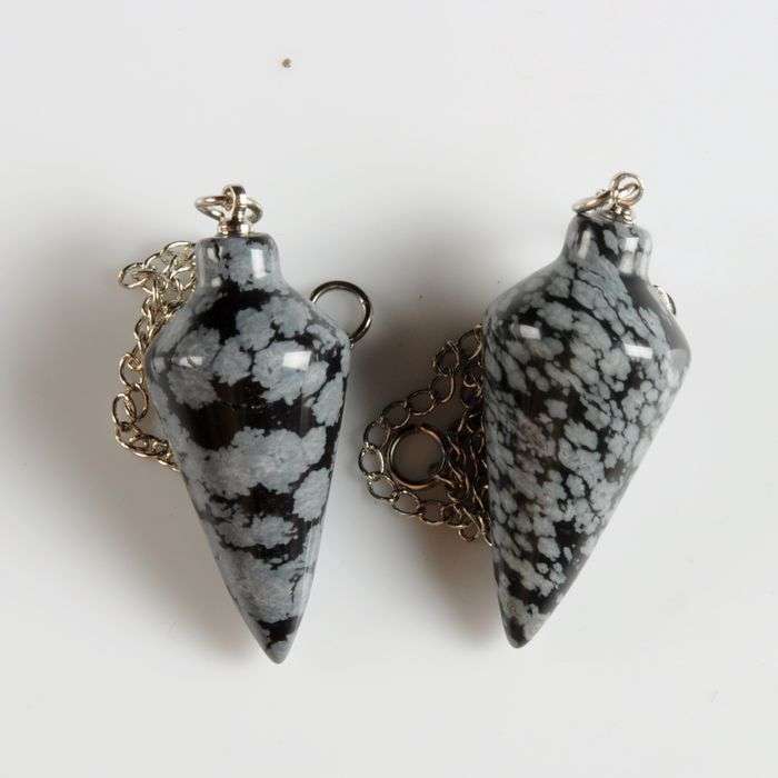 PENDULUM - SNOWFLAKE OBSIDIAN