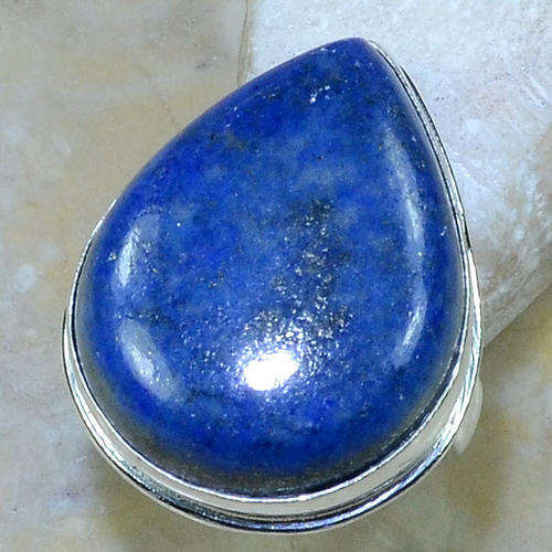 RINGS - STERLING SILVER - LAPIS LAZULI - TIMELESS COLLECTION - (SIZE 7/N & HALFf)