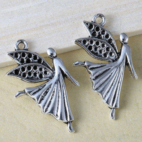 CHARMS - ANTIQUE SILVER - FLYING FAIRY