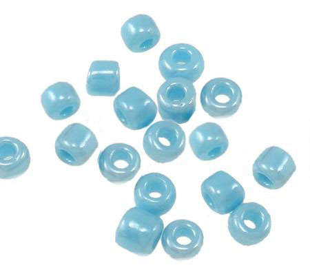 SEED BEADS - CEYLON - GLASS - SKY BLUE - 2x3.60mm - SOLD PER 252g PACKET