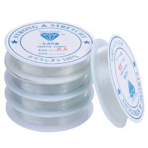 THREAD/BEADING THREAD/MAGIC STRETCH THREAD/ELASTIC THREAD/CRYSTAL TEC THREAD/CLEAR ELASTIC THREAD