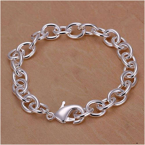 BRACELETS - 925 SILVER FILLED - CHAIN LINK - 20cm