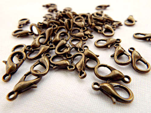 Bronze Lobster Clasps  7mm