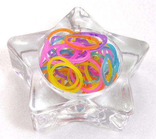 LOOM BANDS - JELLY - POPSICLE MIX - BRIGHT COLORS - REFILL - 500 PIECES
