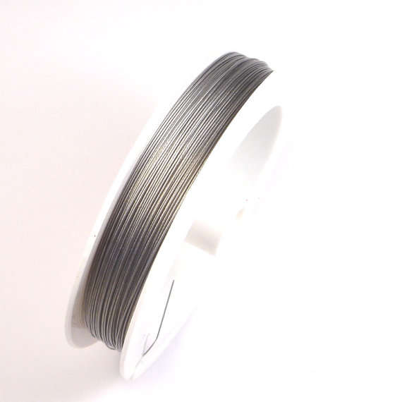 TIGER TAIL - SILVER - 0.38mm - 70M - LARGE SPOOL