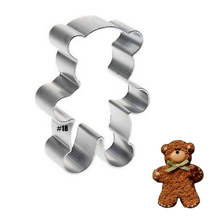 ***CLEARANCE SALE*** COOKIE - FONDANT - JELLY - CLAY CUTTER - METAL - TEDDY BEAR