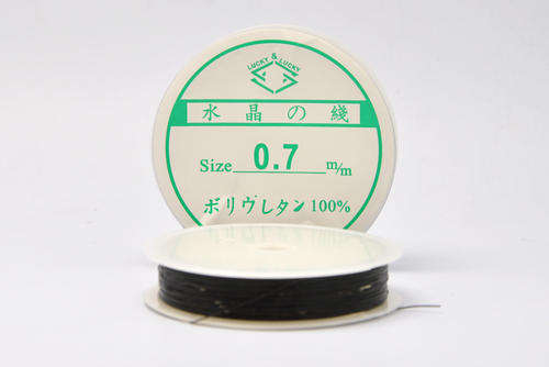 THREAD/BEADING THREAD/MAGIC STRETCH THREAD/ELASTIC THREAD/CRYSTAL TEC THREAD/BLACK ELASTIC THREAD