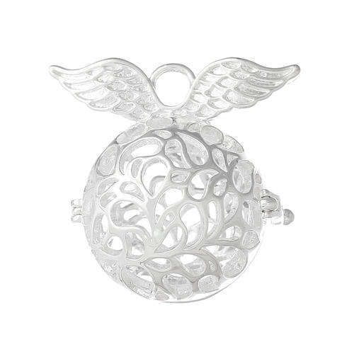 MEXICAN ANGEL CALLER - BOLA - HARMONY BALL - WISH BOX PENDANT - FITS 18mm BALLS - 31x30mm