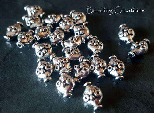 ***CLEARANCE SALE*** - SPACERS - BALI STYLE - BARREL -BEADS - ANTIQUE SILVER - ALLOY - 10x7mm