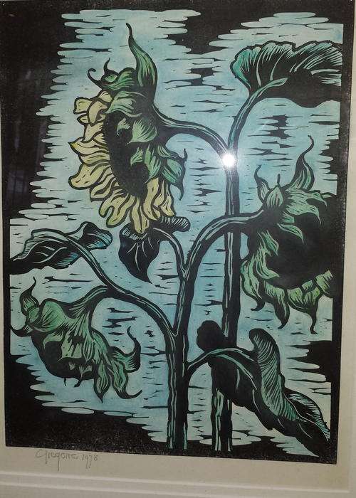 Original Gregoire Boonzaaier Woodblock Print