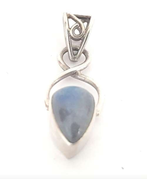 Labrodite Pear pendant