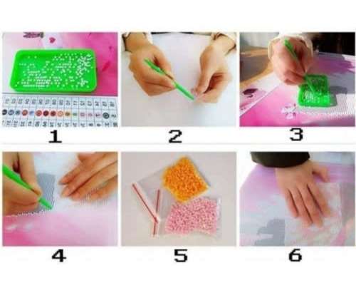 Diamond 5D picture DIY (African Cat)